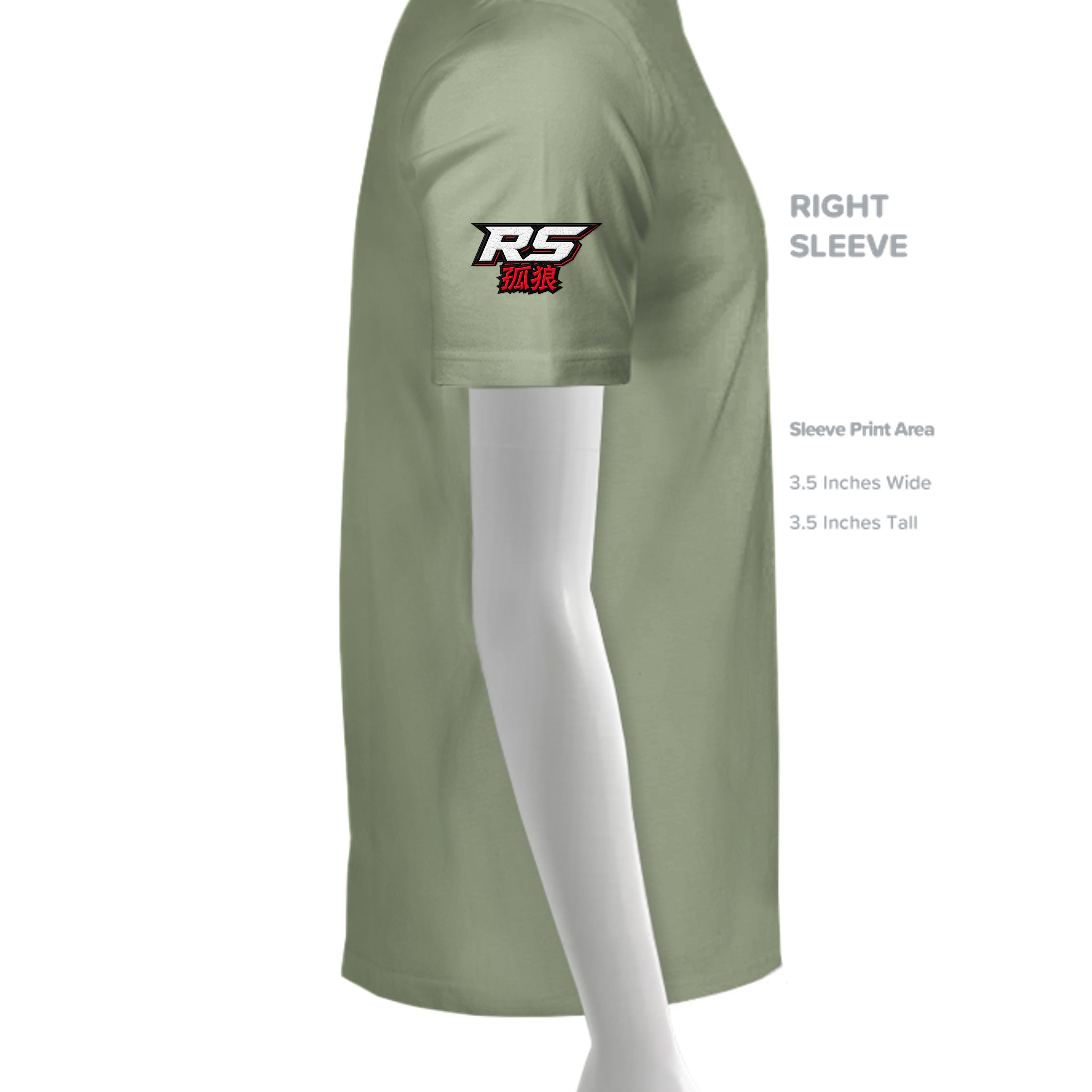 Light Olive - 3600 - SLEEVE_RIGHT