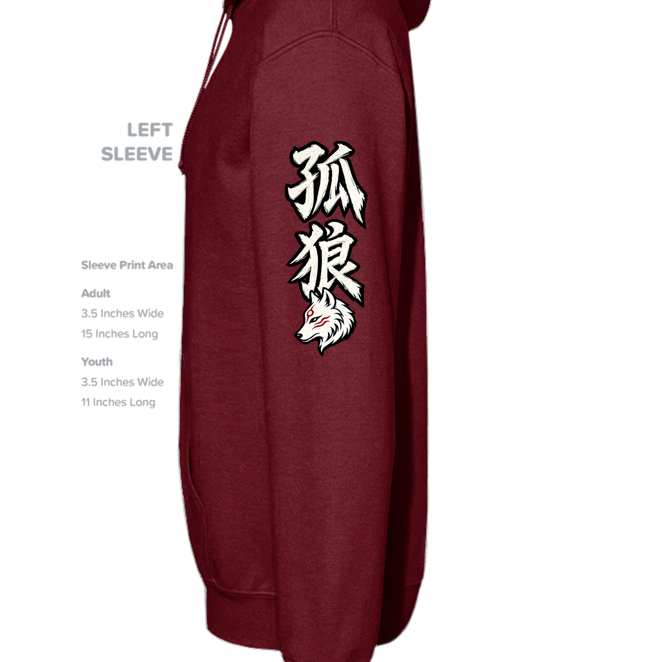 MAROON - P170 - SLEEVE_LEFT