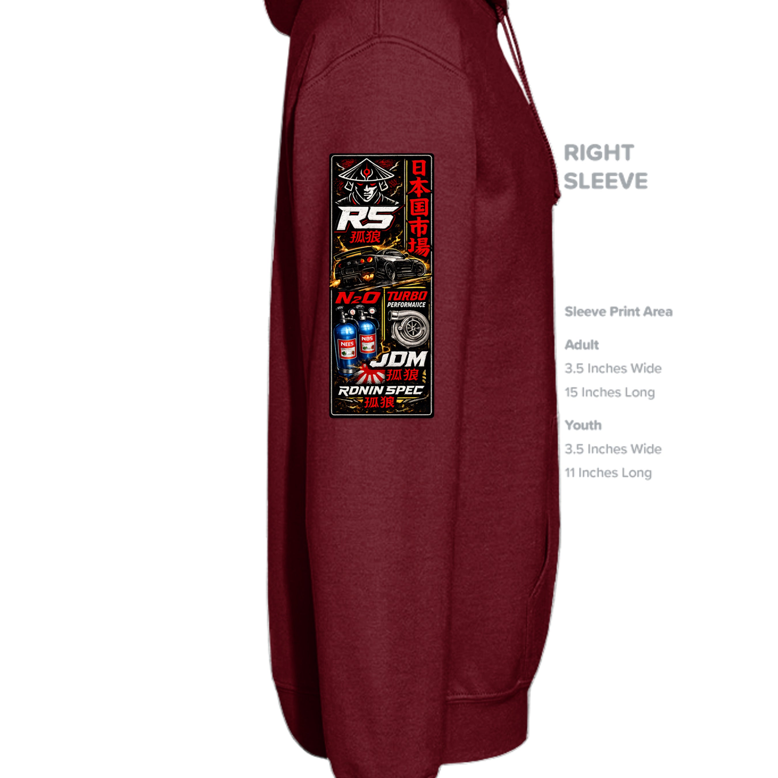 MAROON - P170 - SLEEVE_RIGHT
