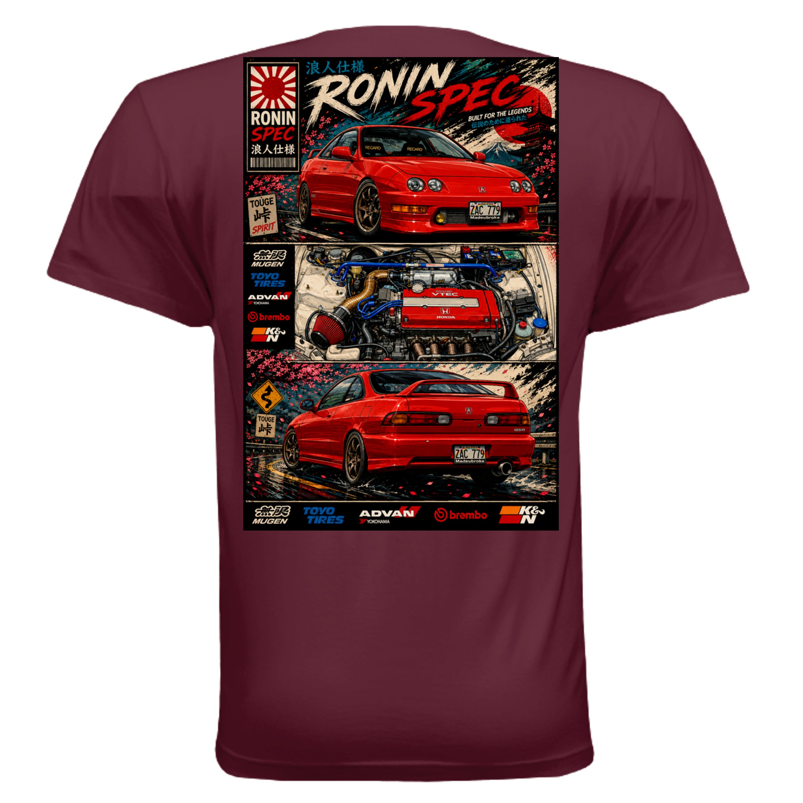 MAROON - 3600 - BACK