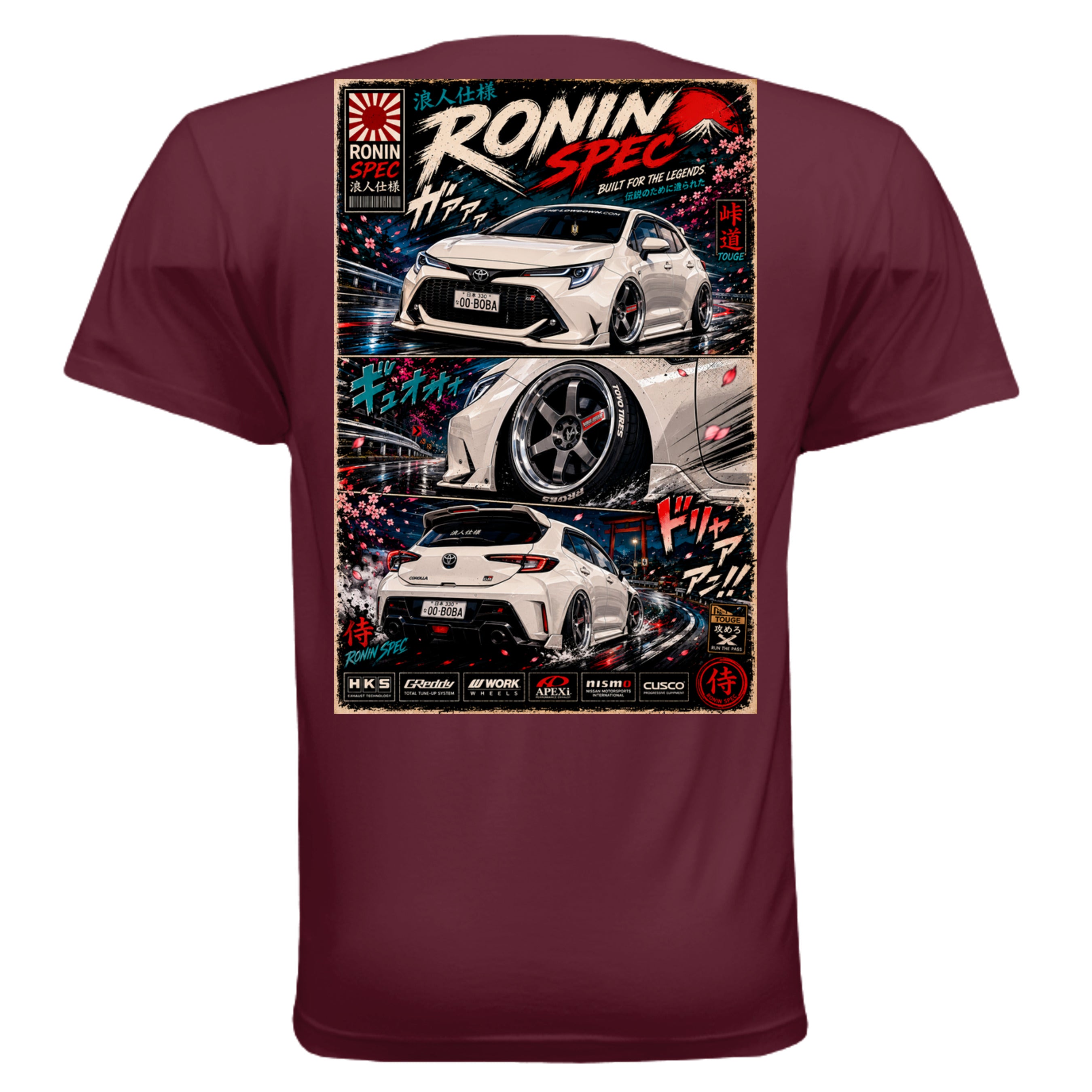 MAROON - 3600 - BACK