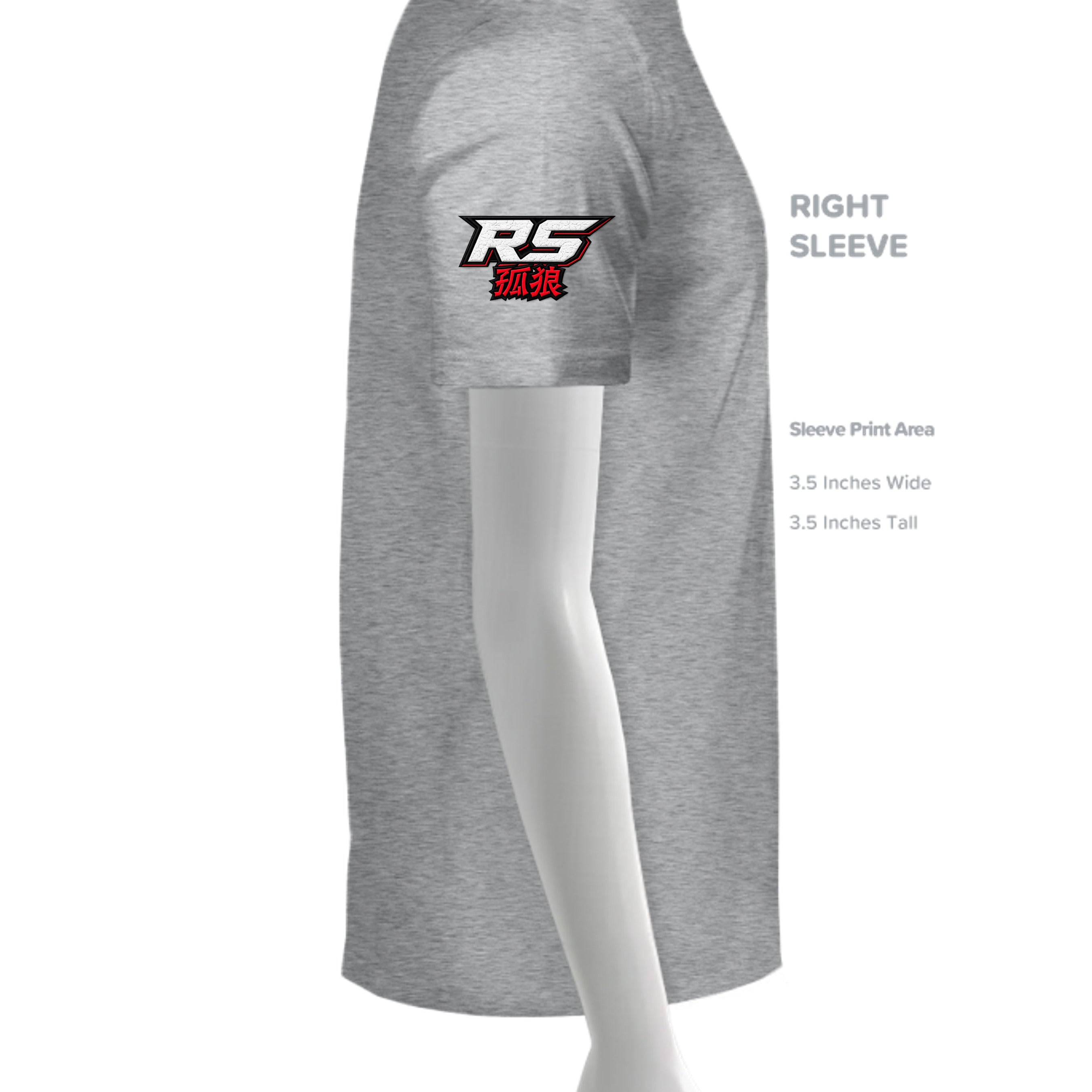 HEATHER GRAY - 3600 - SLEEVE_RIGHT
